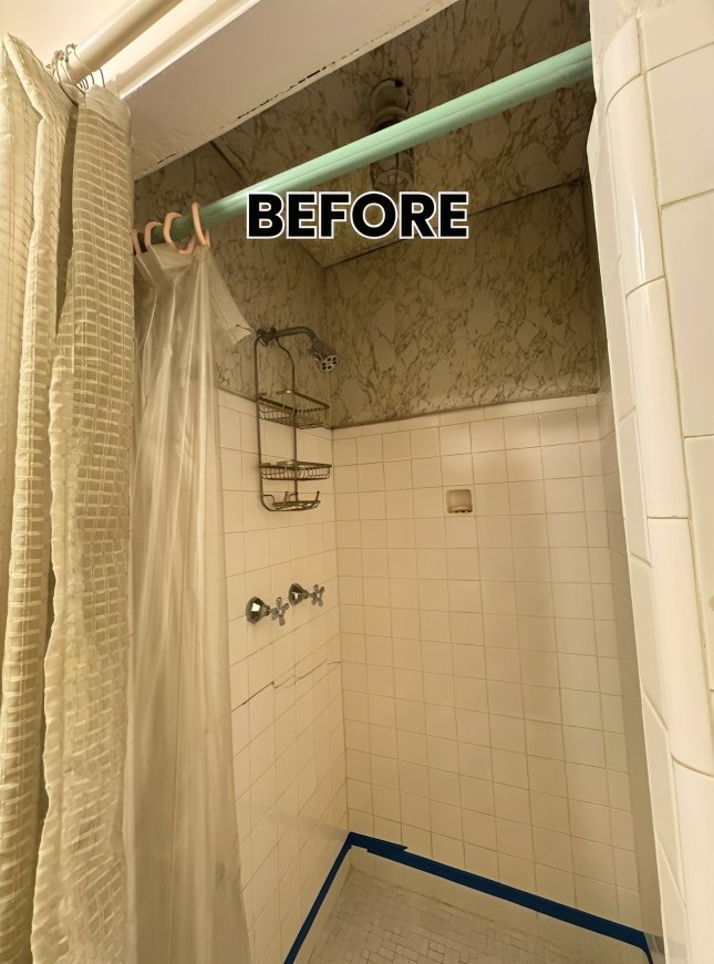 Master Bath Overhaul before